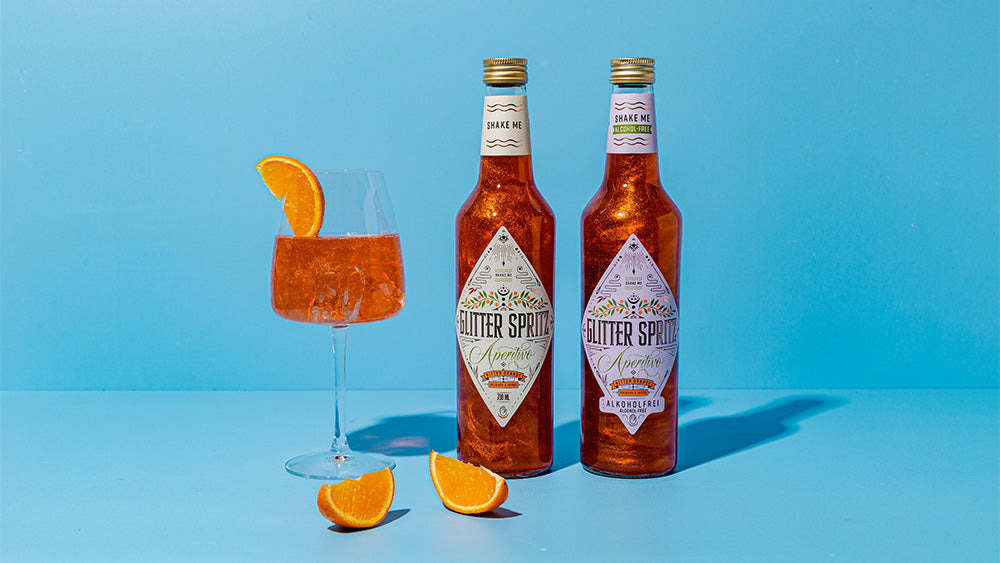 ✨🍊 Glitter Spritz 🍊✨ Dein italienischer Glitzer-Aperitif