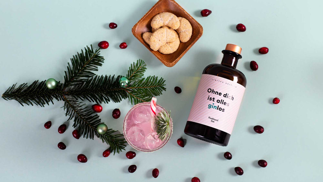 🎄 Hol' Dir Weihnachten ins Glas 🎄 Ein leckeres Gin Rezept, passend zu Weihnachten.