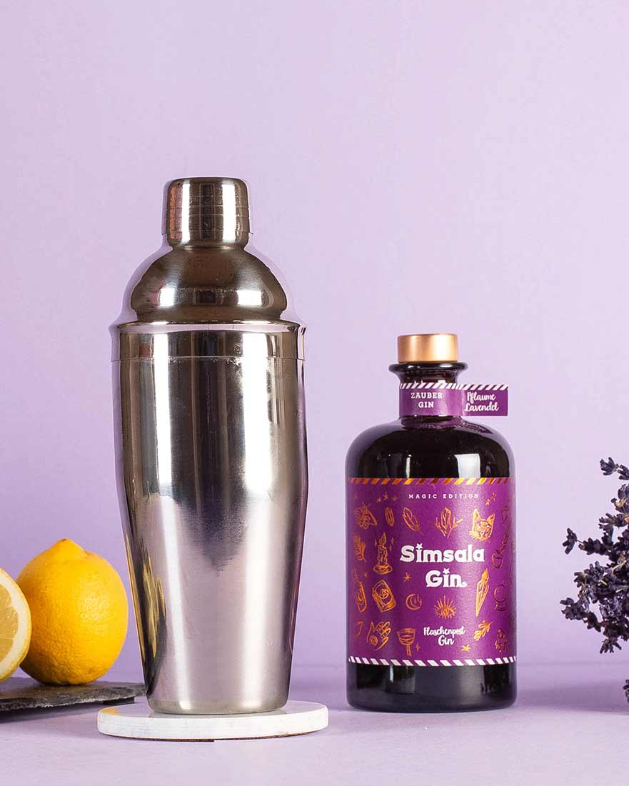 Rezept Hokuspokus mit dem Gin: Simsala Gin mit magischen Farbwechsel