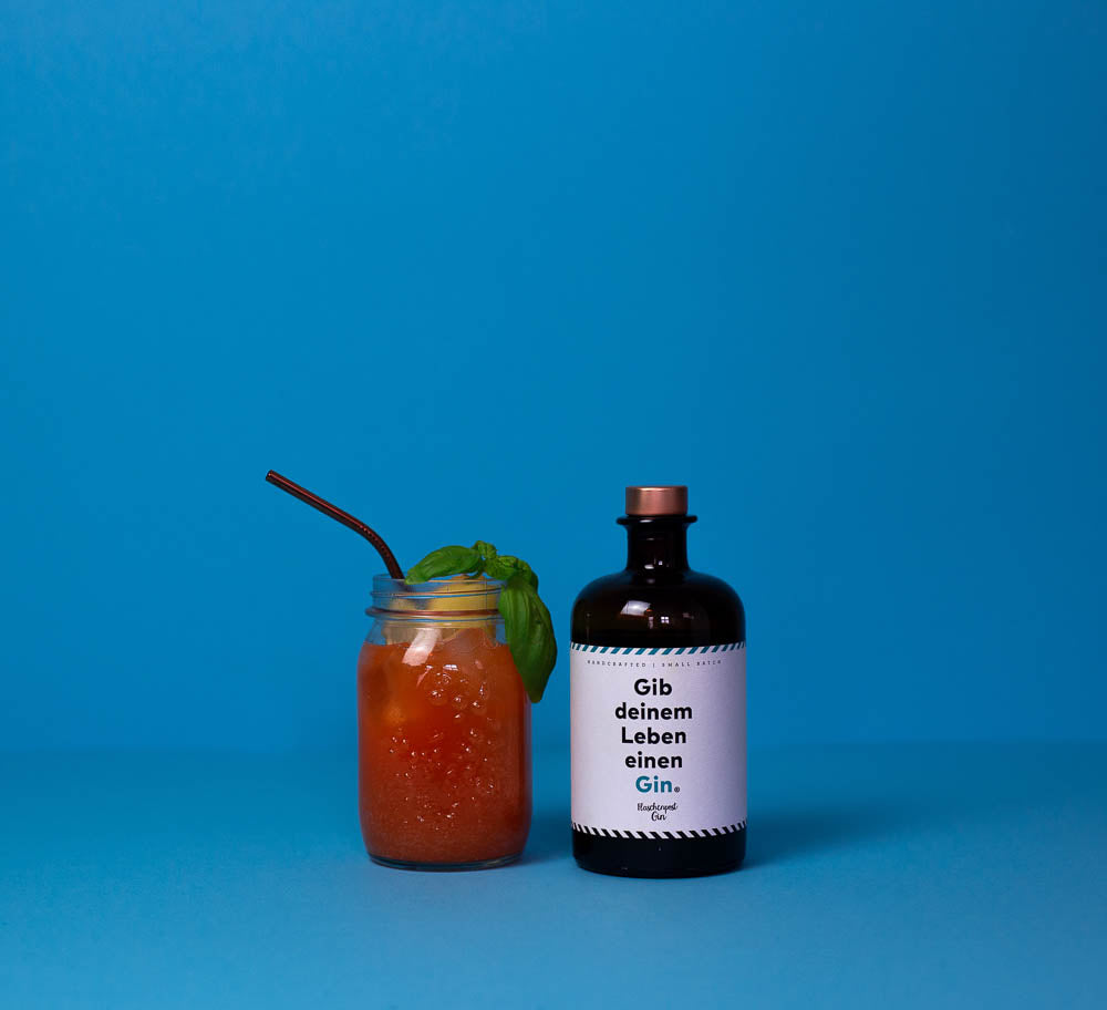 Der perfekte Osterdrink Möhrchen mit Öhrchen mit dem Flaschenpost Gin Gib deinem Leben einen Gin