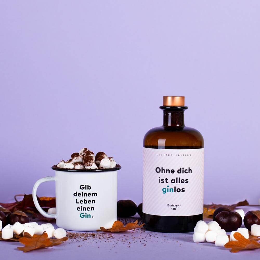Warm ums Herz das perfekte Rezept für einen wärmenden Drink während der kalten Wintertage von Flaschenpost Gin