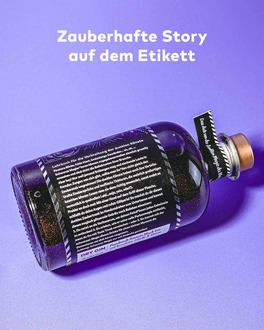 Simsala Black Gin - Black Glitzer Edition mit Brombeere & Litschi