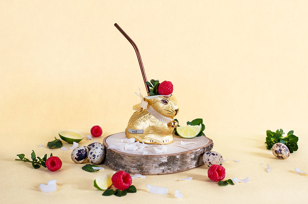 Der perfekte Oster Drink: Das beschwipste Häschen mit Flaschenpost Gin