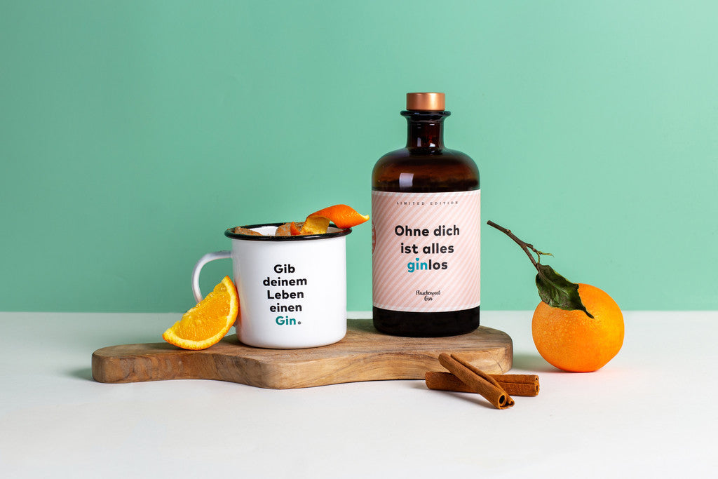 Best Serve für Flaschenpost Gin Love Edition Ohne dich ist alles ginlos: Rezept Love Mule