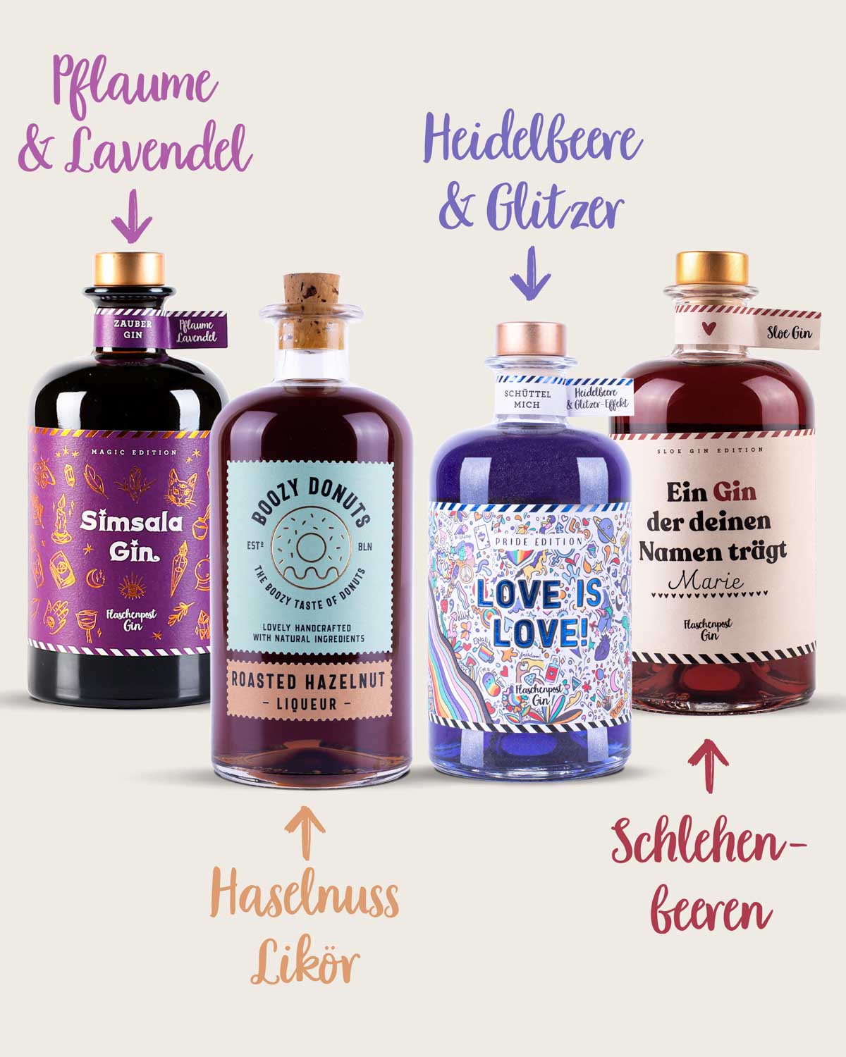 Bestseller Gin & Likör Bundle