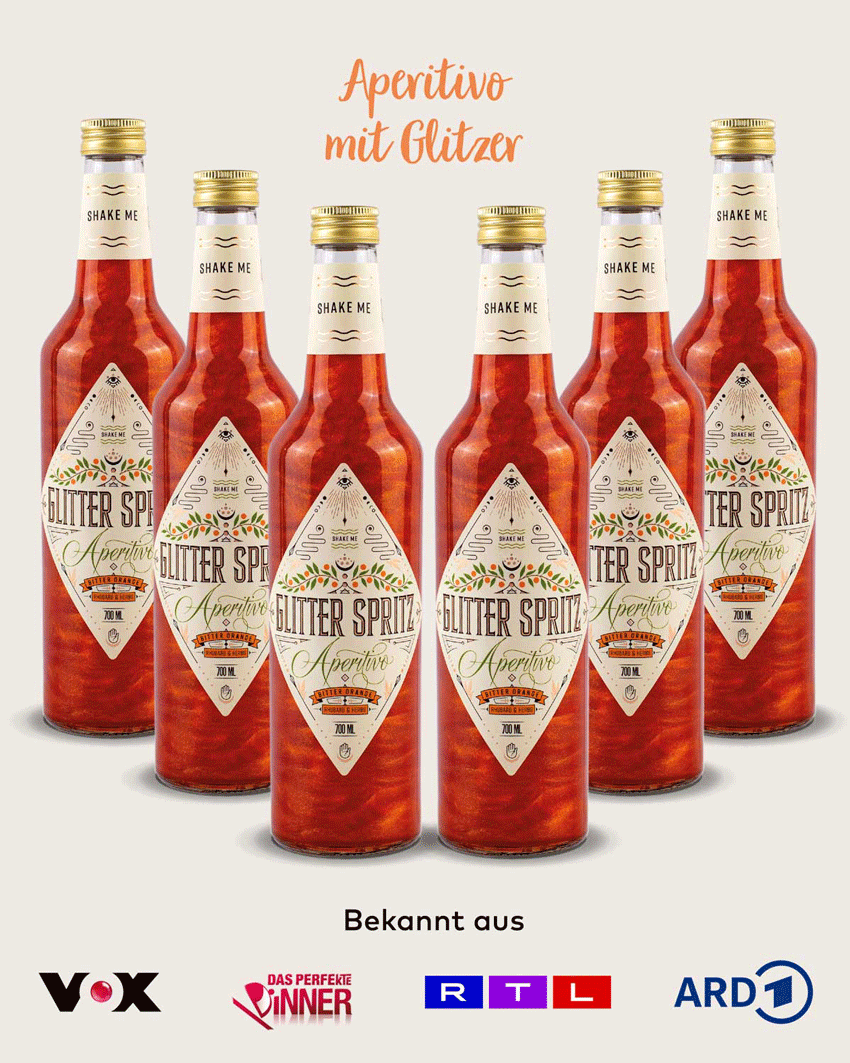 GLITTER SPRITZ Aperitivo™ – 6er Kiste