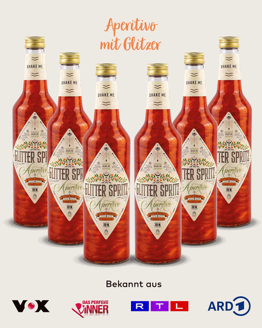 GLITTER SPRITZ Aperitivo™ – 6er Kiste