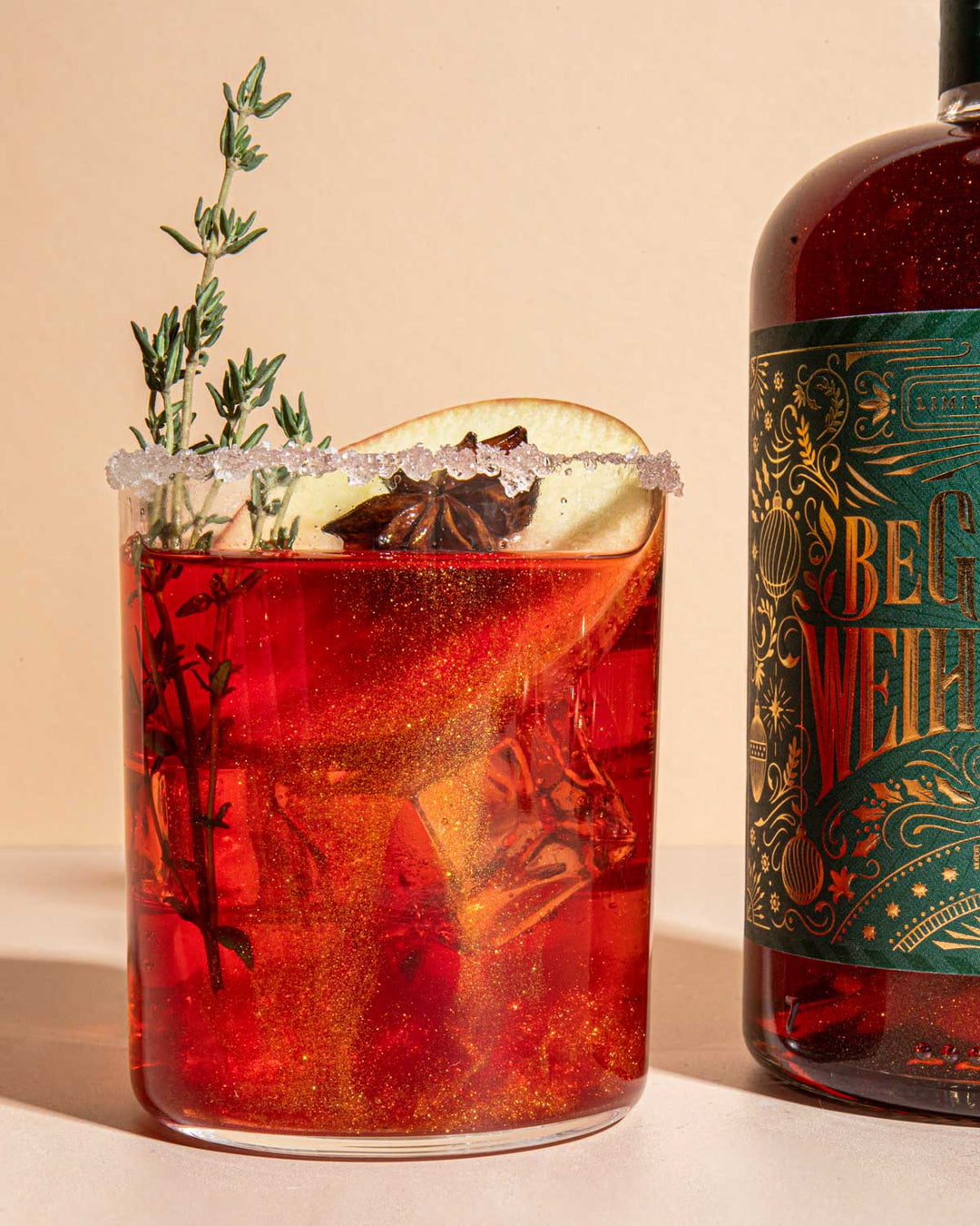 BeGinliche Weihnachten™ - Limited Xmas Edition - Bratapfel Glitzer Gin