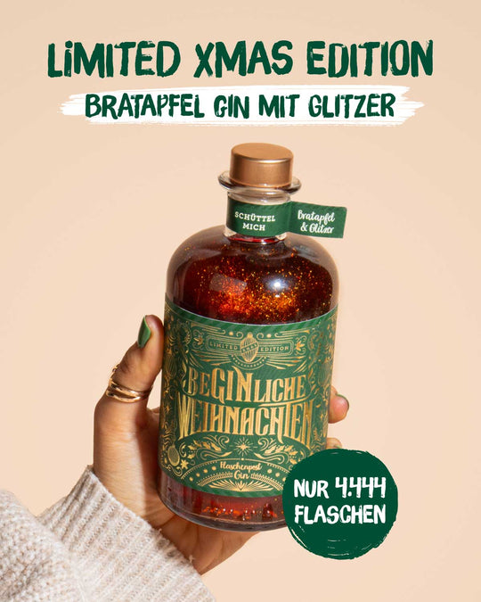 BeGinliche Weihnachten™ - Limited Xmas Edition - Bratapfel Glitzer Gin