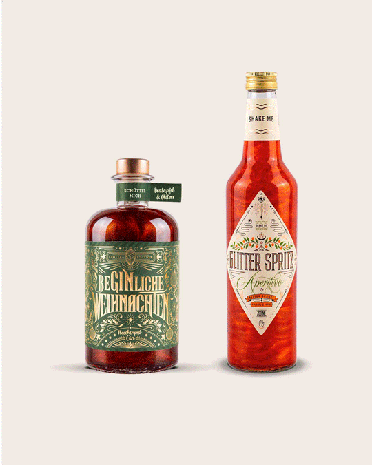 Glitzer Bundle - BeGinliche Weihnachten & GLITTER SPRITZ Aperitivo