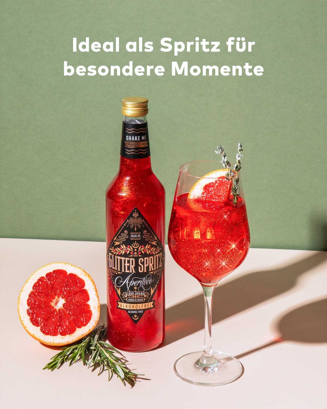 GLITTER SPRITZ™ - Limited Xmas Edition - Alkoholfrei - Bundle