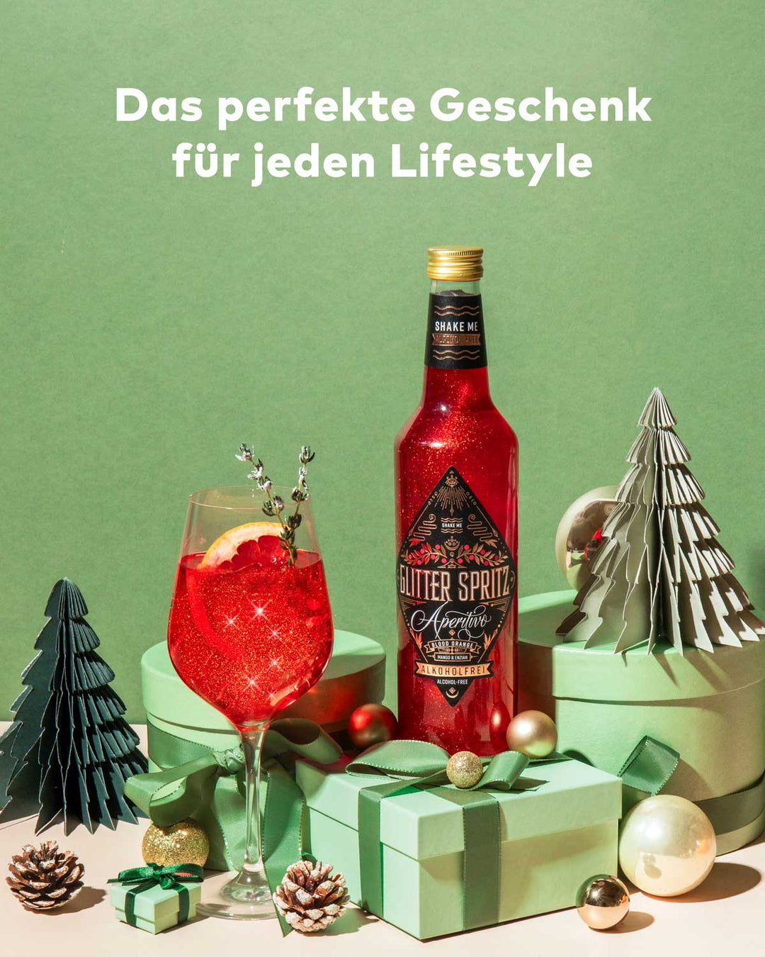 GLITTER SPRITZ™ - Limited Xmas Edition - Alkoholfrei - Bundle