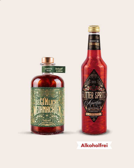 Glitzer Bundle - BeGinliche Weihnachten & GLITTER SPRITZ™ - Limited Xmas Edition