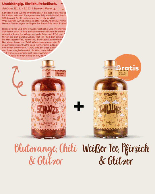 2 für 1 - Sternzeichen Gin Bundle - AstroloGin™