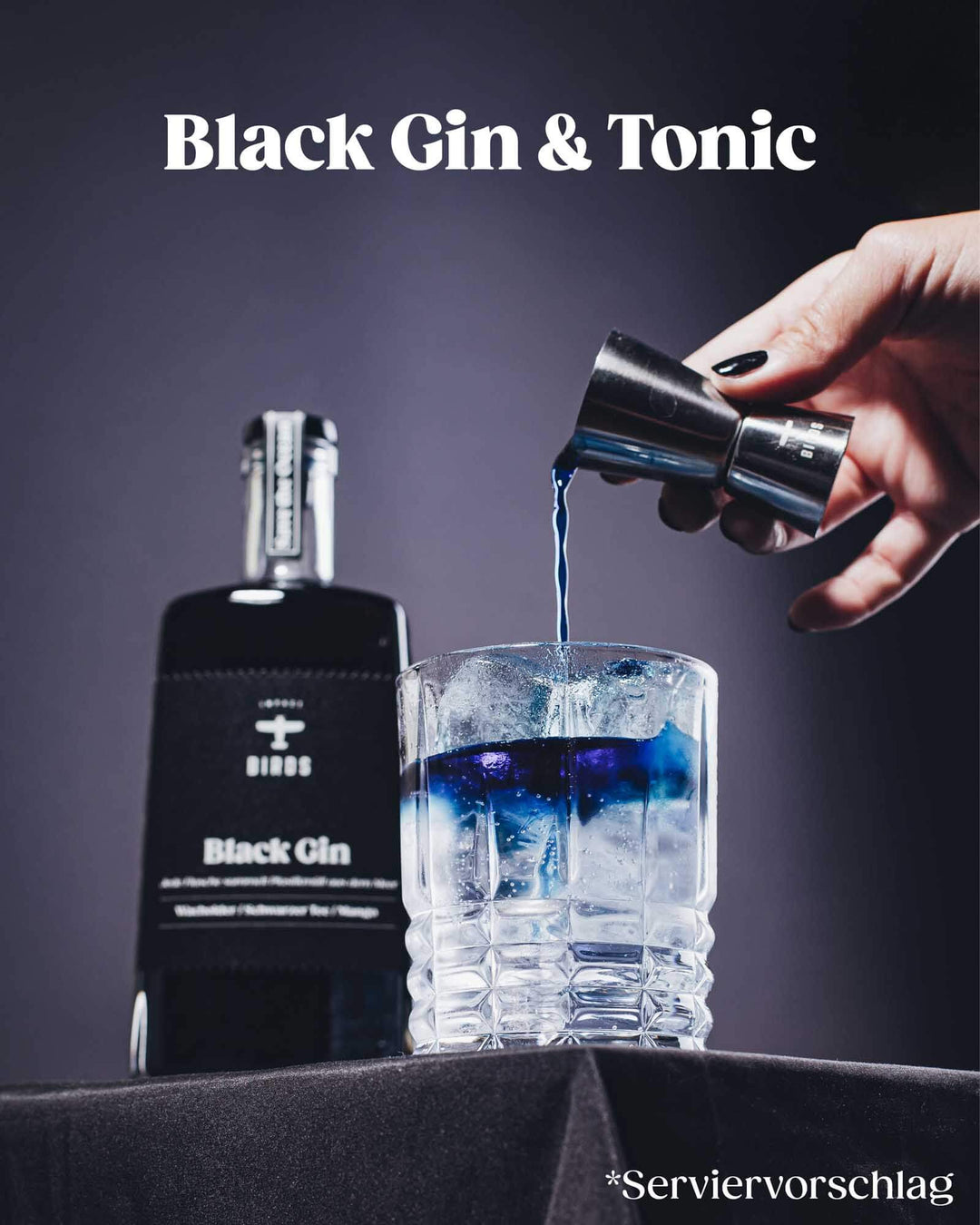 BIRDS Black Gin