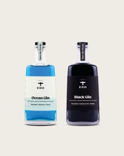 BIRDS Black Gin + Ocean Gin