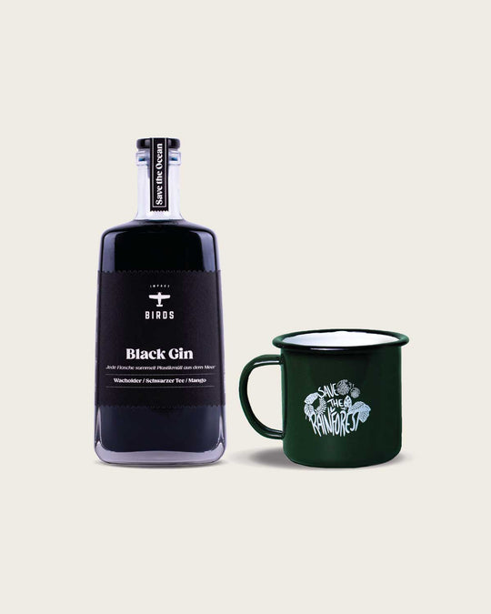 BIRDS Black Gin + Gratis Tasse