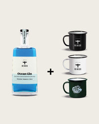 BIRDS Ocean Gin + Gratis Tasse