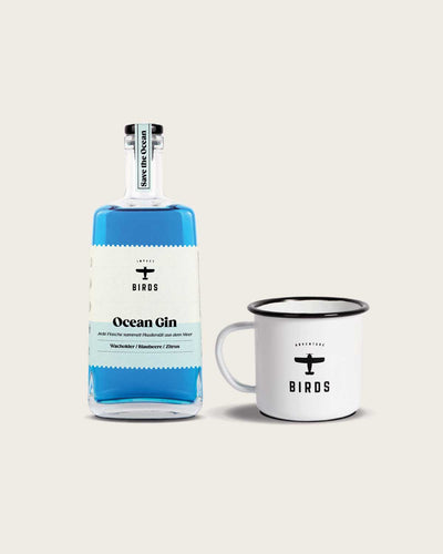 BIRDS Ocean Gin + Gratis Tasse
