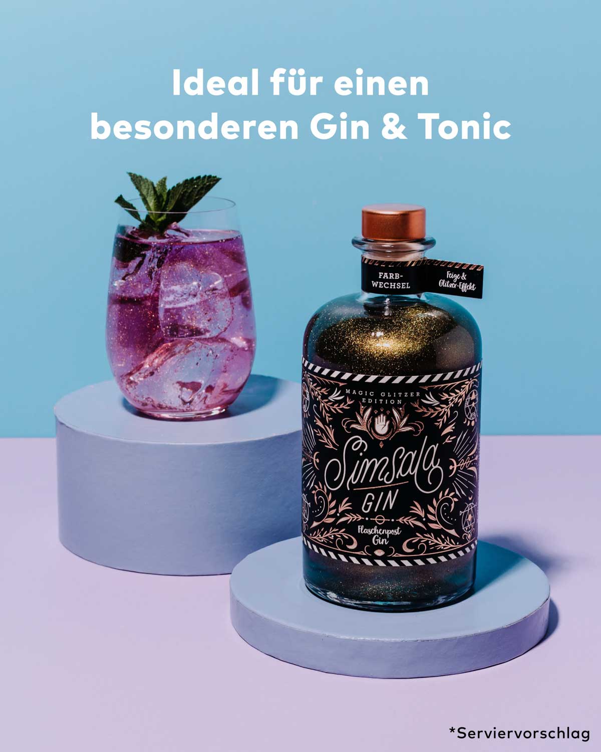 Glitzer Bundle - BeGinliche Weihnachten & Simsala Gin Glitzer Edition