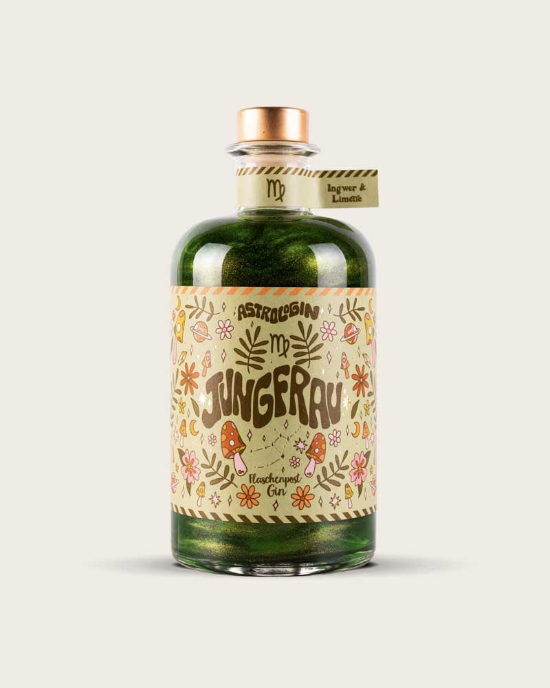 AstroloGin® - Sternzeichen Gin mit Glitzer (12 Editions für 12 Sternzeichen)