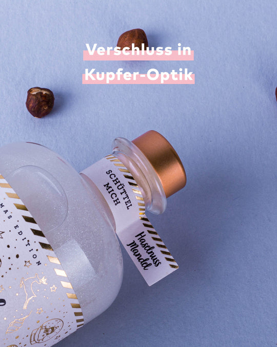 BeGinliche Weihnachten® by Flaschenpost Gin - Glitzer Gin - Haselnuss & Mandel (2021) - Ausverkauft