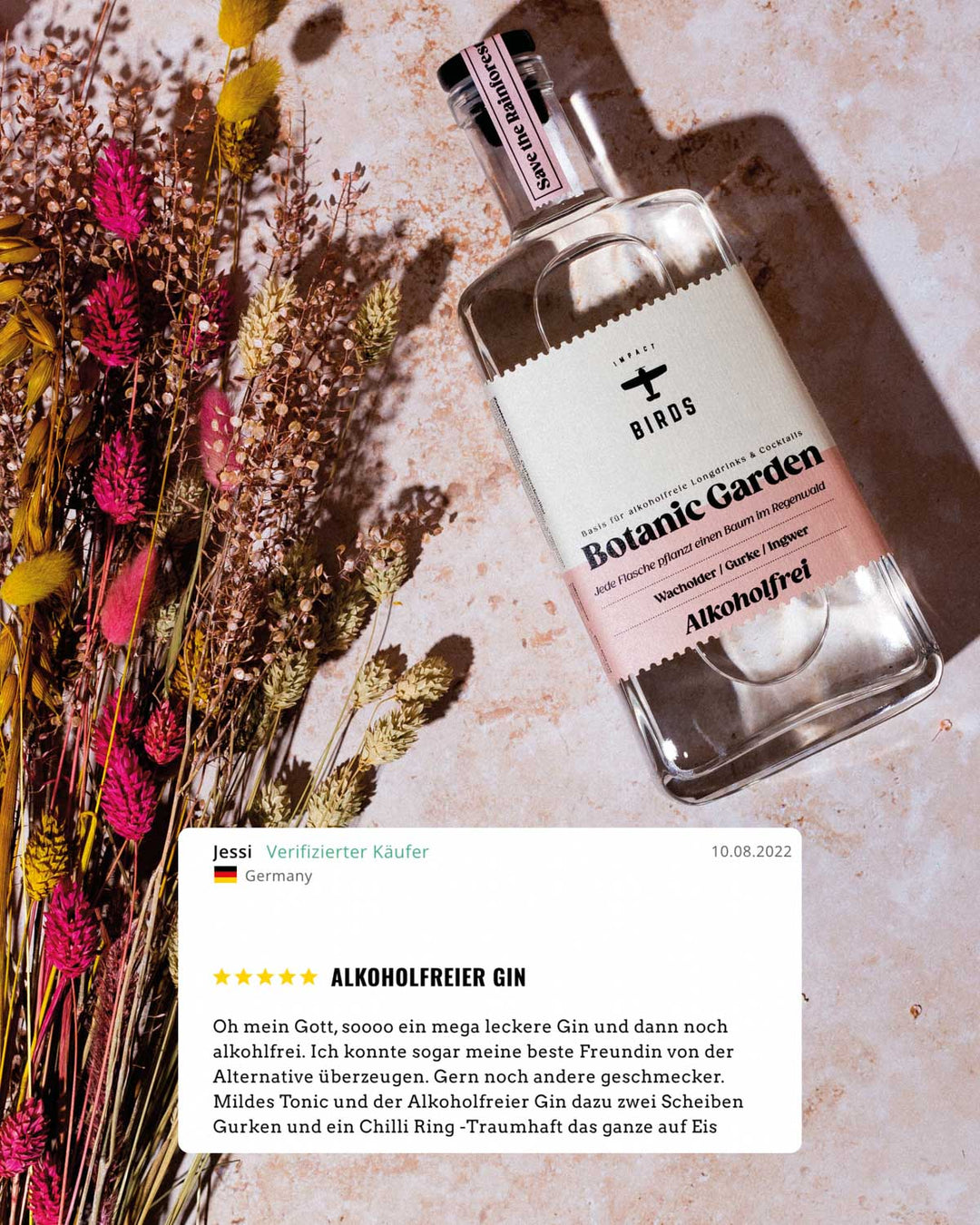 BIRDS Botanic Garden - Alkoholfrei | Gin Alternative