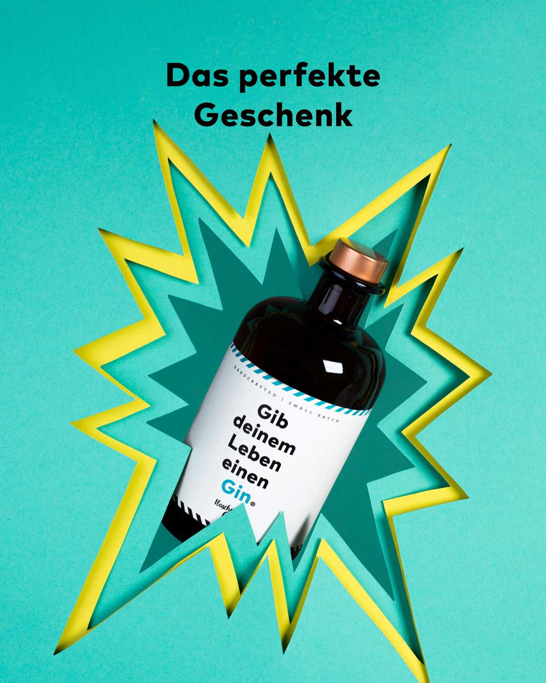 Der Gin mit humorvollem Spruch auf dem Etikett "Gib deinem Leben einen Gin". Das perfekte Geschenk für deine Liebsten, sorgt garantiert für ein Schmunzeln auf dem Gesicht deiner Lieblingsmenschen. 